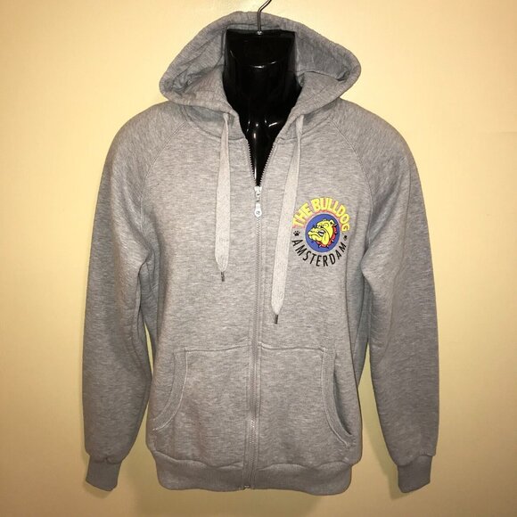 The Bulldog Amsterdam Full Zip Unisex Hoodie-Men's or Women's -Size M - Picture 4 of 13
